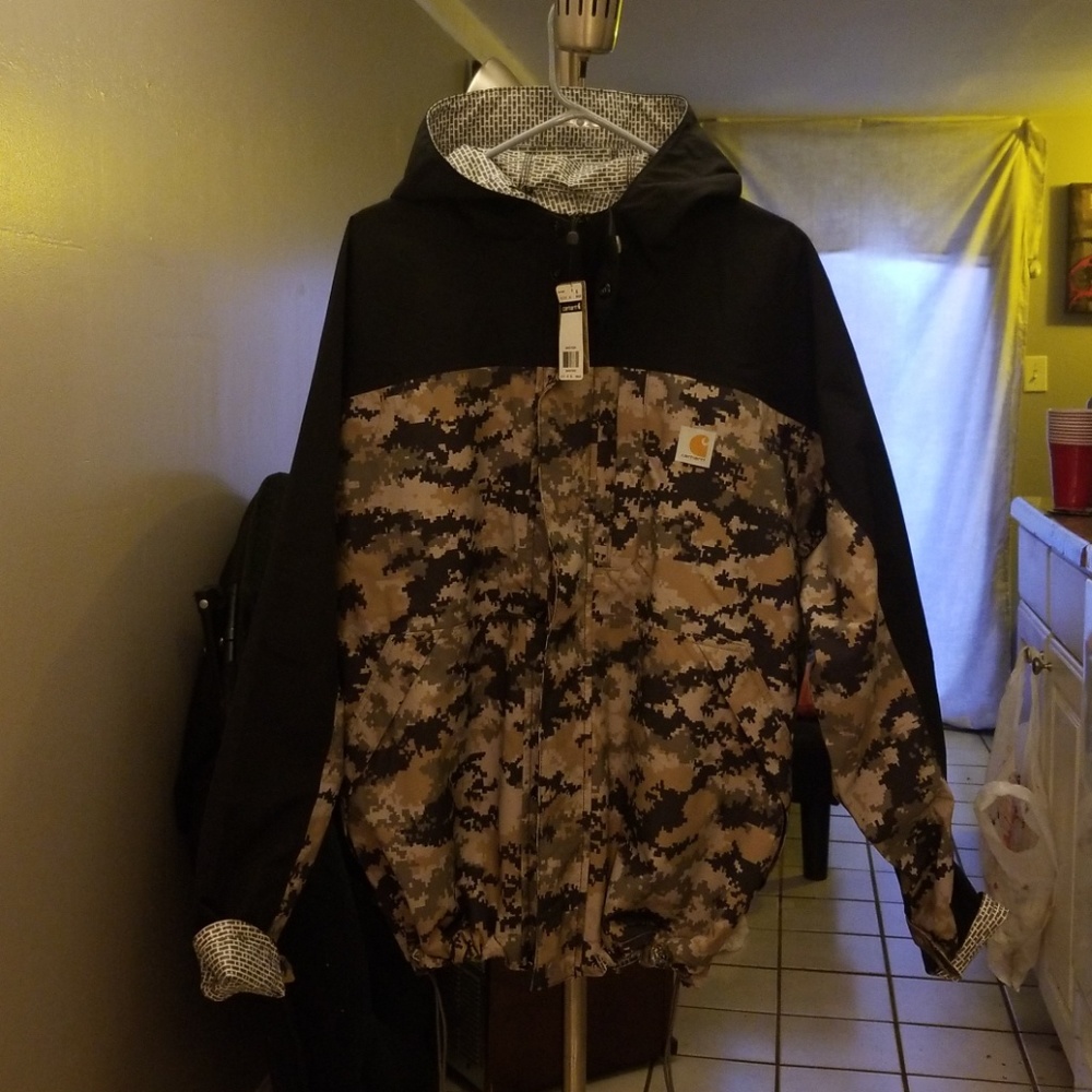 Carhartt Digi Camo Rain Jacket